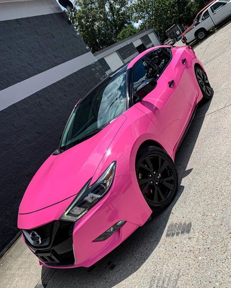 BATON ROUGE CUSTOM WRAPS ETC. on Instagram: “A lot of pink cars will be floating around soon!! This one came out fire! @chinadoll_dae” Pink Suv, Hot Pink Cars, Pink Cars, Rich Cars, Pink Jeep, Girly Car, Custom Wraps, Pink Wrap, Nissan Cars