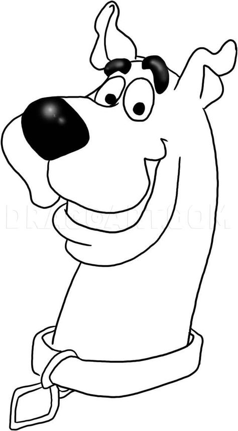 Draw Scooby Doo, Head Step By Step Drawing, Cartoon Drawing Images, Head Step By Step, Idea To Draw, Cartoon Drawing For Kids, Cool Drawings For Kids, Cartoon Drawings Sketches, Scooby Doo Images