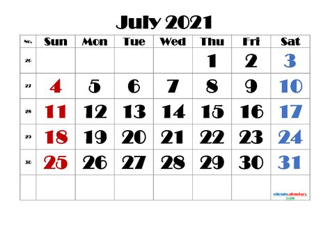 Free Printable 2021 Monthly Calendar with Week Numbers July 2022 Calendar, Calendar With Week Numbers, 2021 December Calendar, Calendar Design 2022 December, Printable Calendar Numbers 1-31 Free, Free November 2022 Calendar Printable, January To December, 2021 Calendar, Monthly Calendar