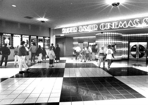 Movie-goers head into Super Saver Cinema at Forest Fair Mall in January 1990. Butler County, Abs Workout Routines, Cincinnati Ohio, History Photos, Abandoned Places, Cincinnati, Historical Photos, Kentucky, Workout Routine