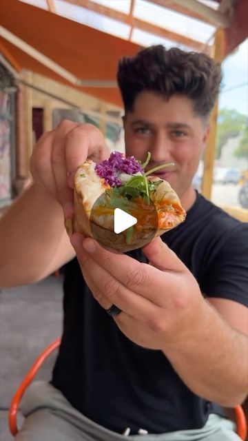 DEVOURPOWER: Greg & Rebecca on Instagram: "The CHEESY NAAN CHICKEN TIKKA MASALA TACO from @tacomahalnyc! 🫓🧀🔥🤤 We could DEVOUR these every single day. 💪 #DEVOURPOWER" Cheesy Naan, Naan Chicken, Chicken Tikka Masala, Chicken Tikka, Tikka Masala, Every Single Day, Naan, Tacos, Chicken