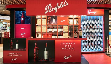 Travel Retail, Dramatic Photos, Sydney Airport, Australian Wine, Wine Display, Wine Brands, Global Travel, Customer Engagement, Immersive Experience