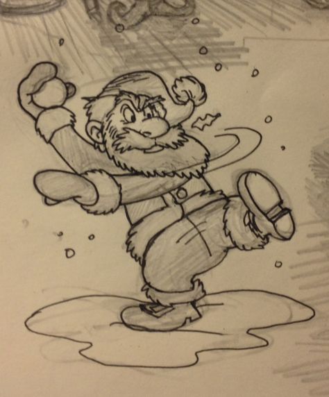 santa throwing snowball Throwing Snowball Drawing, Throwing Snowball, Elves Coloring Pages, Christmas Sketches, Christmas Sketch, Christmas Window Painting, Painting Templates, Santa's Elves, Christmas Window