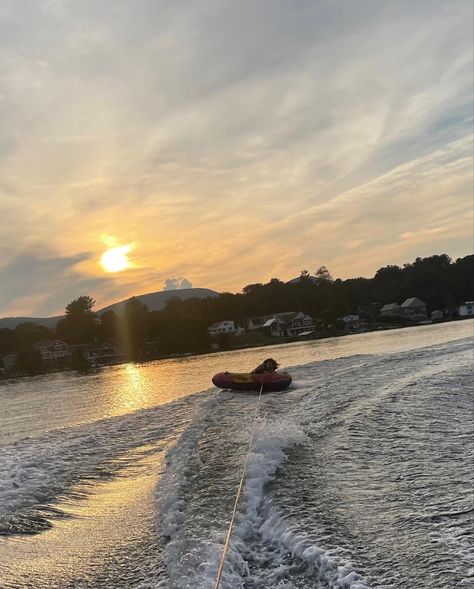 Lake Playlist Cover, Tubbing Aesthetic, Pontoon Aesthetic, Lake Cabin Aesthetic, Tubing Aesthetic, Lake Boat Aesthetic, Tubing On The Lake, Boat Tubing, Lake Tubing