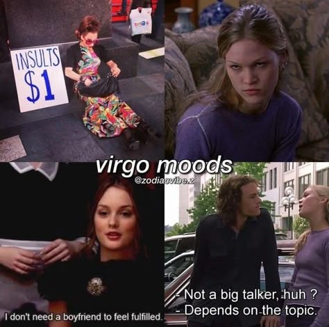 Virgo In Movies, Virgo Moon Aesthetic, Virgo + Core + Aesthetic, Virgo Core, Virgo Earth Sign, Funny Virgo Quotes, Funny Virgo, September Virgo, Virgo Emotions