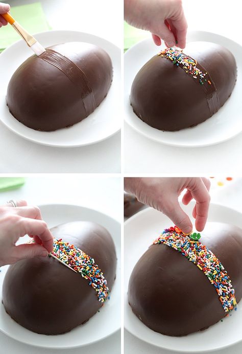 Chocolate Egg Decorating Ideas, Peanut Butter Eggs Recipe, Peanut Butter Egg, Reese Eggs, Peanut Butter Easter Eggs, Easter Egg Cake, Peanut Butter Eggs, Big Chocolate, Giant Chocolate