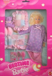 Barbie Slumber Party Outfit, Slumber Party Barbie, Barbie Bath, Barbie 1990, Mood Bored, Barbie Playsets, Barbie 90s, Baby Barbie, Barbie Doll Set