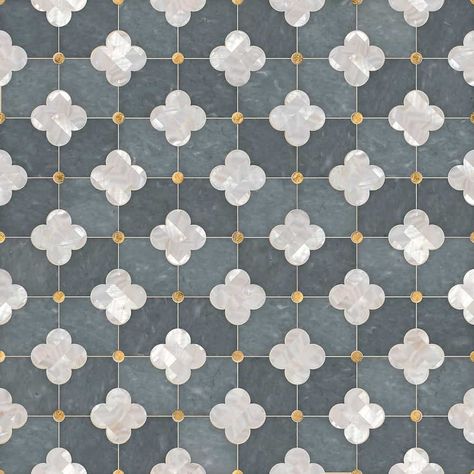 Ella | New Ravenna : New Ravenna New Ravenna, Tile Texture, Tile Inspiration, Material Textures, Tiles Texture, Tile Pattern, Tile Work, Mosaic Designs, Floor Patterns