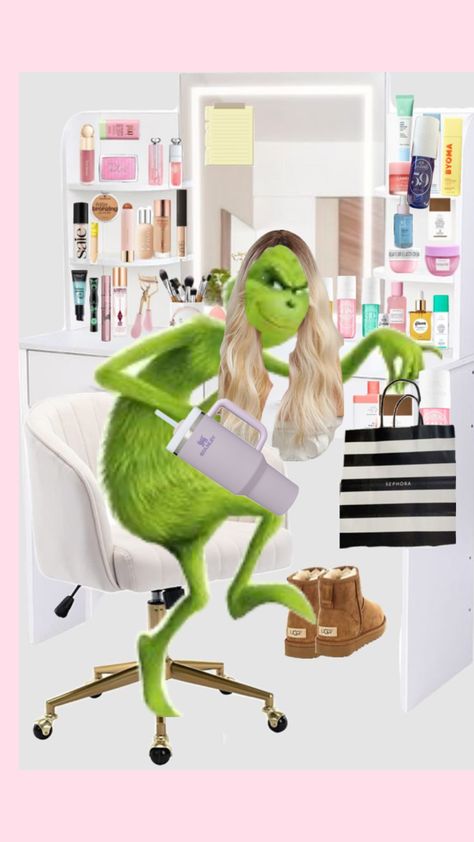 preppy grinch Preppy Grinch, Grinch Images, Funny Pix, Crazy Funny Pictures, You Go Girl, Kids Board, The Lorax, Very Funny Pictures, The Grinch