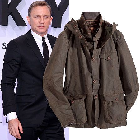 Frenzy over James Bond’s Sports Jacket in Skyfall Leads Us to Barbour James Bond Barbour Jacket, Military Sport Coat For Outdoor, Barbour Jacket Mens, Barbour Waxed Jacket Mens, Barbour International Jacket Men, Belstaff Style, Barbour Bedale, Barbour International Jacket, New James Bond