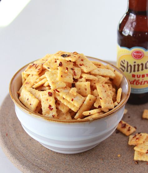 Spicy Mini Club Crackers on www.cookingwithruthie.com will be the party fave! Club Cracker, Superbowl Party Appetizers, Spicy Crackers, Party Nibbles, Colorado Camping, Game Day Recipes, Club Crackers, Party Snacks Easy, Healthy Superbowl Snacks