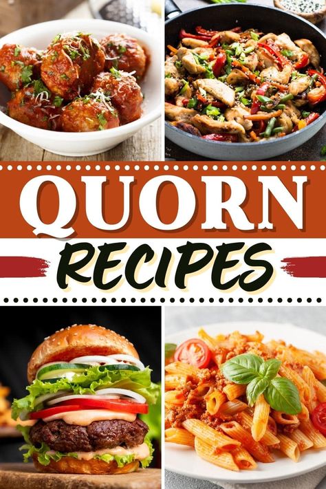 These simple Quorn recipes are perfect for meatless diets. From stir-fry to chow mein to burgers, Quorn is hearty, tasty, and so versatile. Quorn Chicken Pieces Recipes, Quorn Mince Recipes, Quorn Chicken Recipes, Quorn Pieces Recipes, Chicken Pieces Recipes, Quorn Chicken, Quorn Recipes, Chow Mein Noodles, Vegetarian Curry