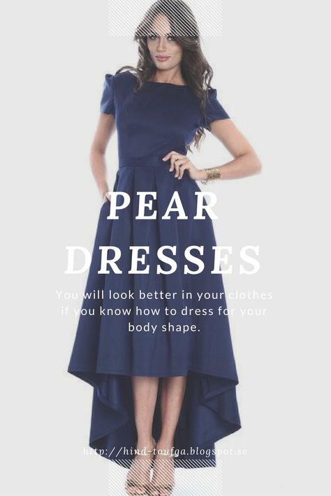 Event Dresses For Pear Body Shape - MadeByHind Dresses For Pear Body Shape, Dress For Pear Shaped Women, Pear Body Shape Fashion, Pear Fashion, Pear Body Shape Outfits, Body Dresses, Pear Shape Fashion, Pear Shaped Dresses, Pear Shaped Outfits