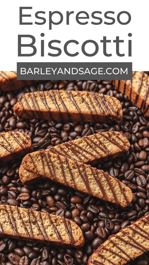 Espresso Biscotti Recipe, Espresso Powder Recipes, Espresso Biscotti, Biscotti Flavors, Best Biscotti Recipe, Easy Delicious Breakfast, Biscotti Recipes, Coffee Biscuits, Espresso Recipes