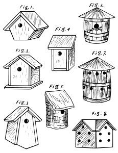 vintage bird house clipart, bird house diagram, birdhouse sketch, black and white clip art, free vintage bird graphics Woodland Mural, Bird House Plans Free, House Doodle, Vintage Clip Art, Bird House Plans, Affordable House Plans, Bird Sketch, Birds Embroidery Designs, Birdhouse Designs