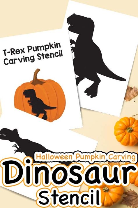 Printable Dinosaur Pumpkin Carving Stencil Dinosaur Pumpkin Carving Stencil, Dinosaur Pumpkin Carving, Dinosaur Pumpkin, Dinosaur Stencil, Pumpkin Carving Stencil, Pumpkin Guts, Dinosaur Halloween, Pumpkin Carving Kits, Halloween Pumpkin Carving Stencils