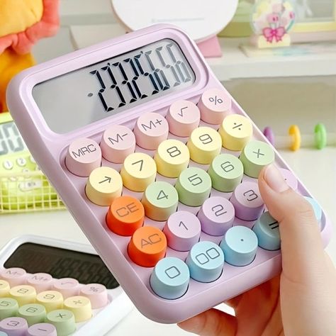 Just found this amazing item on AliExpress. Check it out! $9.97 | 1pc Keyboard Calculator Office 12-digit Mechanical Calculator Cute Candy Color Calculator Desktop Stationery Calculator Accessories, Mechanical Calculator, Student Finance, Office Stamps, Student Exam, Math Operations, Cute Candy, Educational Toys For Kids, Kids Writing