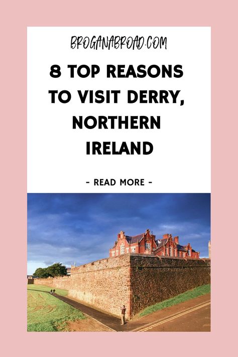 Discover the top reasons to visit Derry, Ireland! Immerse yourself in the rich history and vibrant culture of Northern Ireland. From must-see landmarks to hidden gems, our Derry Ireland travel guide covers all the best things to do in Derry Ireland. Explore Northern Ireland's Derry and make unforgettable memories! Northern Ireland Travel, Ireland Cottage, Things To Do In Ireland, Ireland Travel Tips, Ireland History, Dublin Ireland Travel, Ireland Road Trip, Ireland Itinerary, Ireland Photography