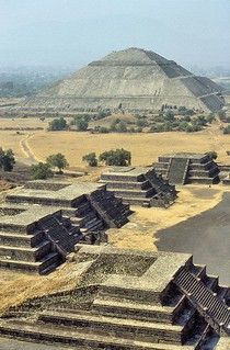 The Pyramid of the Sun is the largest building in Teotihua… | Flickr Pyramid Of The Sun, America Latina, The Pyramids, México City, Ancient Architecture, Ancient Ruins, Ancient Civilizations, Mexico Travel, Unesco World Heritage Site