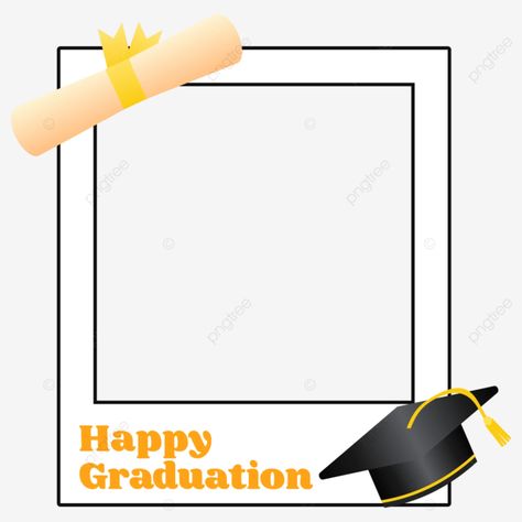 photo frame happy graduation twibbon design vector square congratulations graduation photos happy Congratulations Photos, Congratulations Graduation, Graduation Frame, Happy Graduation, Congratulations Graduate, Graduation Photo, Png Text, Graduation Photos, Png Transparent Background