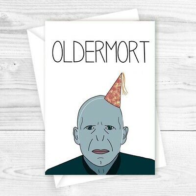 Voldemort Birthday Card, Birthday Cards Artistic, Birthday Gift For Artist Friends, Gift Cards Ideas For Birthdays, Artistic Birthday Cards, Harry Potter Cards Birthday, Harry Potter Birthday Cards Diy, Harry Potter Happy Birthday, Friends Birthday Cards