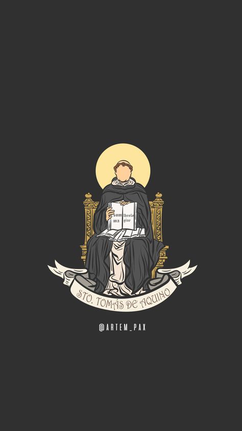 Catholic Drawings, Santa Joana D'arc, Dominican Friar, Saint Thomas Aquinas, Saint Dominic, Catholic Wallpaper, Church Media Design, Catholic Pictures, Iphone Lockscreen Wallpaper