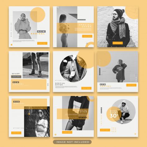 Employee Highlight Design, Minimalist Banner Design, Layout Editoriale, Instagram Grid Design, Instagram Graphic Design, Instagram Design Layout, Facebook Post Design, Sale Template, Instagram Feed Layout