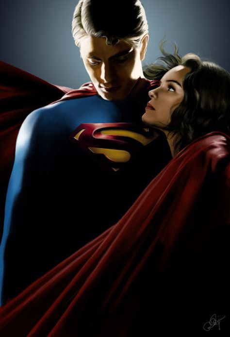 "I hear everything. You wrote that the world doesn't need a savior, but every day I hear people crying for one." Superman Love, Superman Film, Superman And Lois Lane, Superman Wallpaper, Brandon Routh, Superman Returns, Superman Movies, Superman Family, Superman Man Of Steel