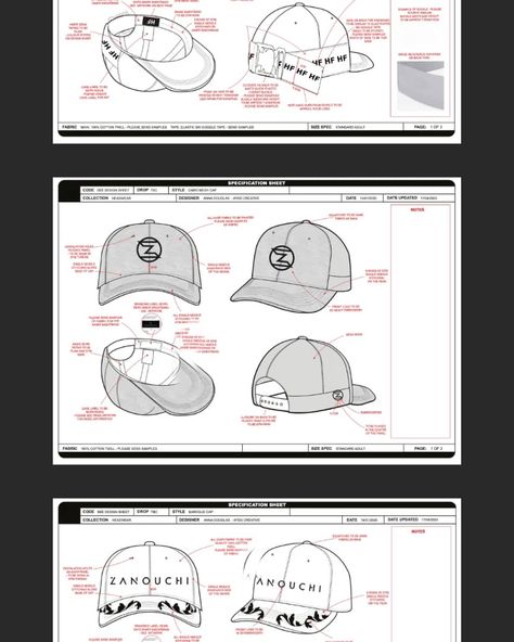 I will design a hat and cap mockup, cap design with tech pack flat sketch with details Hat Tech Pack, Cap Packaging, Clothes Design Ideas, Cap Mockup, Flat Sketches, Tech Pack, Sales Strategy, Custom Tshirt Design, Technical Drawing