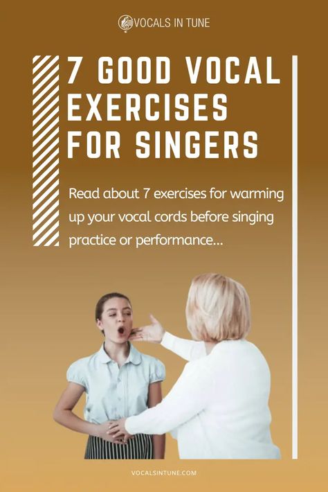 With the help of vocal exercises for singers, you can maintain your singing voice and achieve notes. Here are some suggested exercises. Teaching Voice Lessons, Voice Training Singing, Vocal Exercises Speech, Vocal Exercises Singing Training, Voice Exercises Singing, Vocal Training Singing Exercise, Vocal Warmups Singing Exercise, Sing Better Tips, Voice Training Exercises