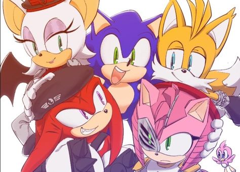 Sonic And Tails, Sonic Underground, Sonic Prime, Rusty Rose, Rouge The Bat, Sonic Heroes, Sonic Franchise, Blue Hedgehog, Sonic 3