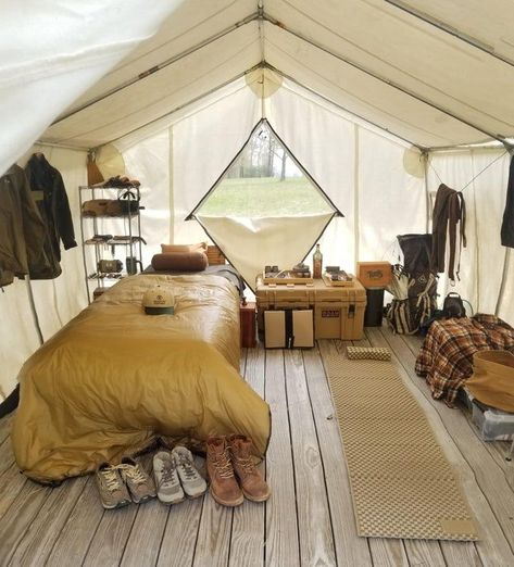 1000 Lifehacks, Tent Living, Wall Tent, Camping Set Up, Small Cafe, Camping Set, Canvas Tent, Rice Fields, Camping Glamping