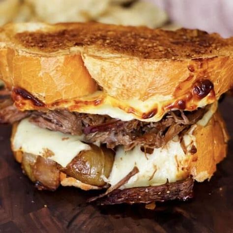 Pot Roast Melt Sandwich, Pot Roast Grilled Cheese Sandwich, Leftover Pot Roast Sandwich, Roast Beef Salad Sandwich, Pot Roast Sandwich Leftover, Roast Beef Croissant Sandwiches, Leftover Roast Beef Recipes Sandwiches, Pot Roast Sandwich Recipes, Pot Roast Leftover Recipes