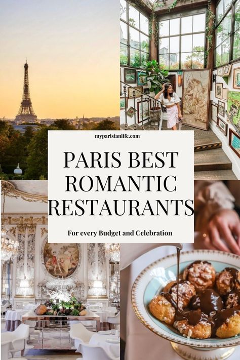 Best Restaurants In Paris, Romantic Restaurants, Dinner In Paris, Parisian Bistro, Restaurants In Paris, Romantic Paris, Paris France Travel, Paris Travel Tips, Best Rooftop Bars