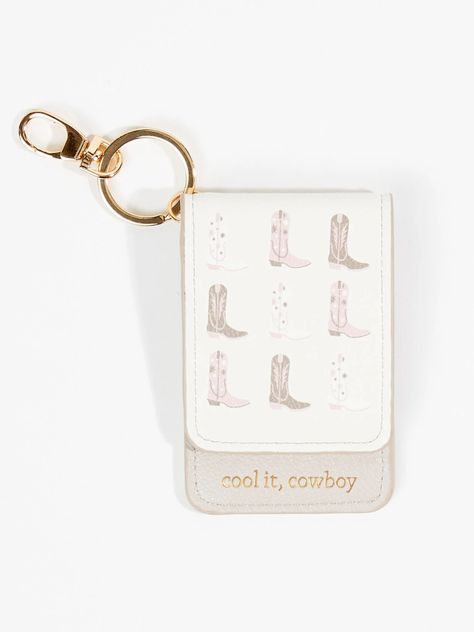 Cool It Cowboy Wallet Keychain | Altar'd State Card Holder Wallet Keychain, Cool It Cowboy, Chains Aesthetic, Wallet Keychain, Wedding Branding, Camera Icon, Cute Accessories, Keychain Wallet, Altard State