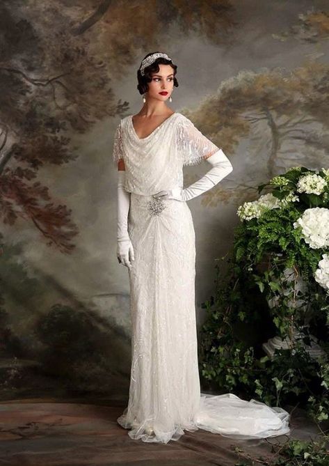 20s Wedding Dress, Vintage Wedding Dress 1920s, Flapper Wedding Dresses, Wedding Dresses Vintage 20s, Deco Wedding Dress, Gatsby Wedding Dress, Flapper Wedding, 1920s Wedding Dress, Eliza Jane