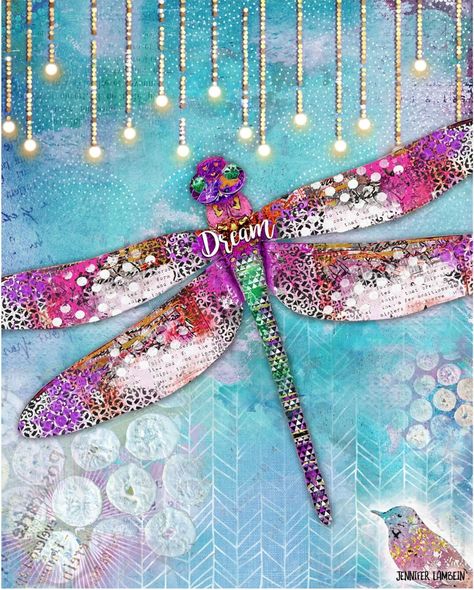 💖☀️🙌 Dreaming of bright & sunny days ahead…What do you dream of? #dream #dreamcore #maximalist #maximalistdecor #maximalism #dragonfly #dragonflytattoo #dragonflyart #summerart #summer2024 #summervibes #pinkandgreen #happyart #jenniferlambein #artlicensing #licensingartist #artlicensingagency #mixedmediaart #mixedmedia #mixedmediaartist #artist #watercolorartist #etsyart #etsygifts #etsyartist #womenwhocreate #bohostyle #cottagecoreaesthetic #whimsicalart #prettyart Jennifer Lambein, Dragonfly Art, Dragonfly Tattoo, Maximalist Decor, Cottage Core Aesthetic, Maximalism, Happy Art, Art Licensing, You Dream