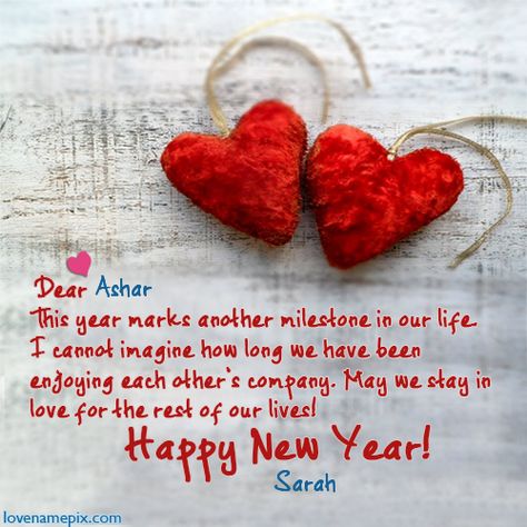 Ashar Name Picture - Happy New Year Greetings for Lovers Cute New Year Wishes, New Year Wishes For Lover, New Year Wishes Cards, Images For Facebook Profile, Photography Name Logo, New Year Wishes Images, Greetings Images, Cake Name, Name Pictures