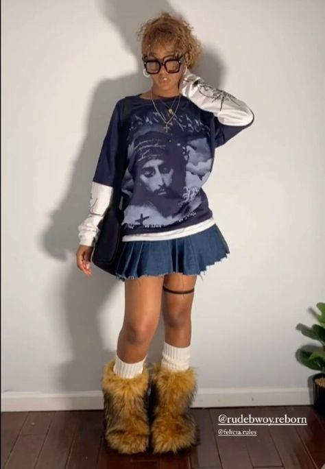 Cute Winter Fits Baddie, Baddie Fly Outfits, Picnic Outfit Black Women, Facts About The World, Mode Harajuku, Fashion Baddie, Street Style Outfits Casual, Street Wear Fashion, Fest Outfits