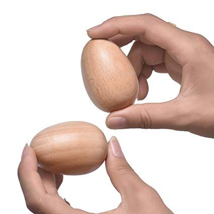 Amazon.com: Wood Egg Shakers Toys Set, Musical Percussion Instruments for Kids, Natural Finish (2 PCS): Musical Instruments Kids Drum Set, Percussion Music, Orchestra Concerts, Egg Shakers, Toy Drum, Hand Percussion, Wood Eggs, Hobbies Creative, Wooden Eggs