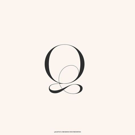 Q Typography, Wedding Initials Logo Design, Wedding Initials Logo, Q Letter, Brand Palette, Letter Art Design, Initials Logo Design, Typography Alphabet, Letter Q