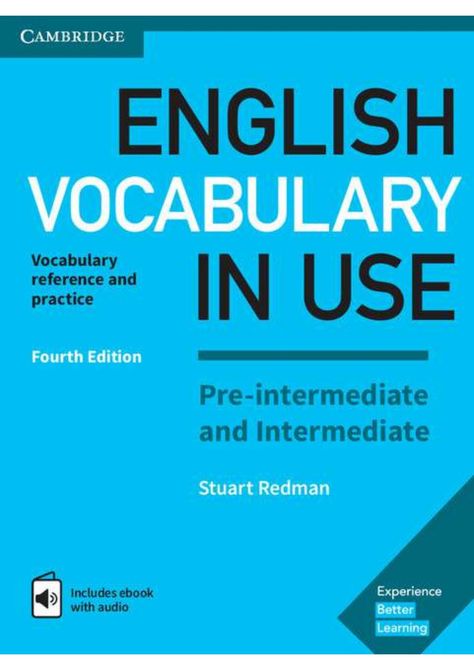 English Vocabulary in Use Pre-intermediate and Intermediate Book Words English Vocabulary, English Speaking Book, English Proficiency, Elementary Books, Words English, Vocabulary Book, English Learning Books, Vocabulary English, English Grammar Book