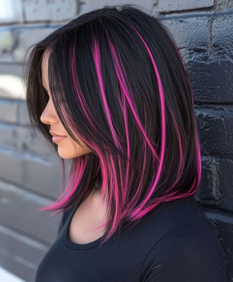 Burgundy Blonde Hair, Under Hair Color, Fine Hair Styles, Exotic Hair Color, Pink Goddess, Pink Bob, Silver Pixie, Fine Hair Styles For Women, Pink Hair Color Ideas