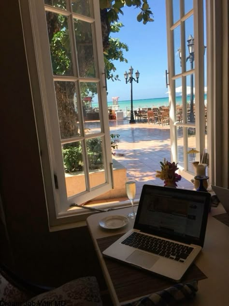 #FreelancerLife #WorkFromAnywhere #RemoteJob #BeachLife #LivingMyBestLife #SunIsOut #DigitalNomad #WorkLifeBalance #RemoteWork #BeachOffice Online Vision Board, Work Vision Board, Vision Bored, Digital Nomad Life, Freelance Web Design, Nomad Life, Nomad Lifestyle, Digital Nomad Lifestyle, Career Vision Board