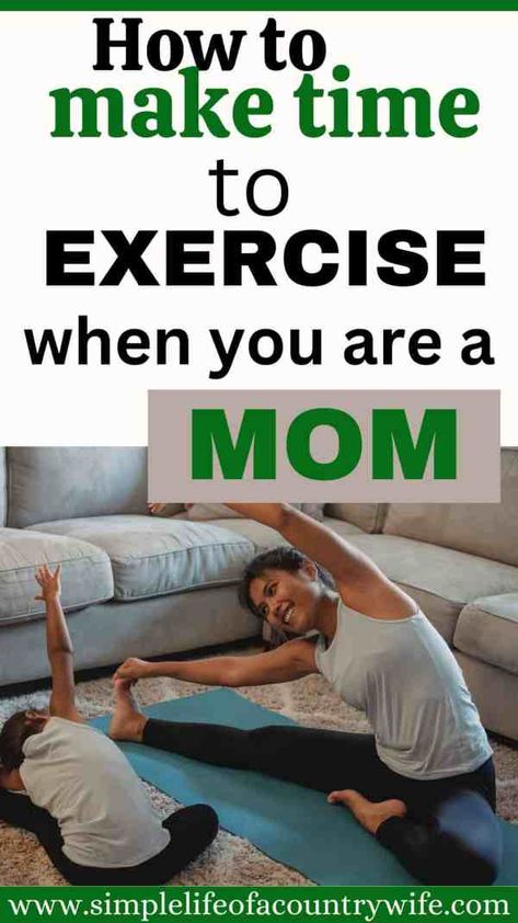 How to make Time to Exercise when you are a Mom Hour Workout, Kids Moves, Mom Guilt, The Older I Get, Work From Home Tips, Seasons Of Life, Stay In Shape, Morning Workout, Boost Energy