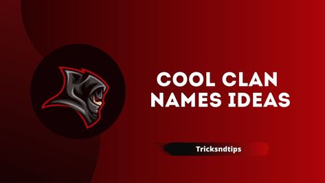 Clan Names Ideas For Cod, Clan Name Ideas, Clan Names Ideas, Gaming Clan Names Ideas, Clan Name, Scary Words, Netflix Account, Name Suggestions, Name Games