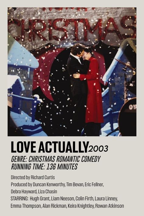 Love Actually Movie Poster, Love Actually Wallpaper, Love Actually Poster, Keira Knightley Movies, Love Actually Movie, Love Actually Quotes, Christmas Wall Prints, Film Club, Richard Curtis