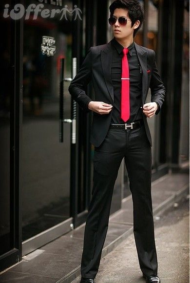 Outfit With Tie, Gatsby Outfit, Black Blazer Outfit, Men Moda, Satin Shirts, Mens Outfit Inspiration, Slim Shady, Prom Outfits, Mens Fashion Suits