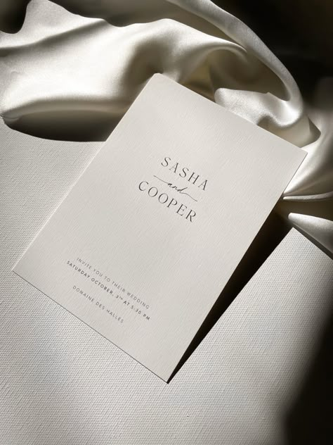 Less is more Wedding Invite Minimal, Minimal Wedding Invitations, Elegant Wedding Invitations Classy, Wedding Invitations Minimalist, Minimal Invitation, Wedding Mockup, Wedding Stationary Design, Wedding Booklet, Minimal Wedding Invitation