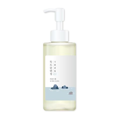 ROUND LAB 1025 Dokdo Cleansing Oil 200ml / Alcohol-Free, Blackhead Removal, Oil Cleansing Skincare Oil, Oil Cleansing, Oil For Dry Skin, Blackhead Removal, Oil Skin Care, Oil Cleanser, Cleansing Oil, Blackhead Remover, Korean Skincare